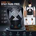 Posture Corrector Free Size Designed to provide exceptional Back Straight And Shoulder Support Belt
